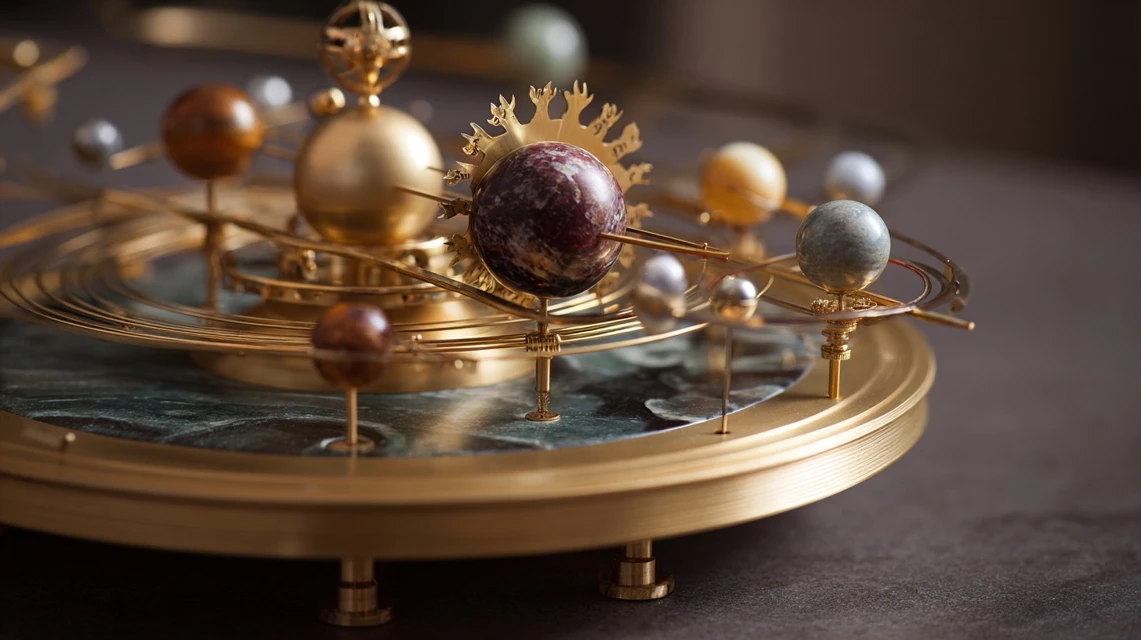 Orrery Model of Solar System