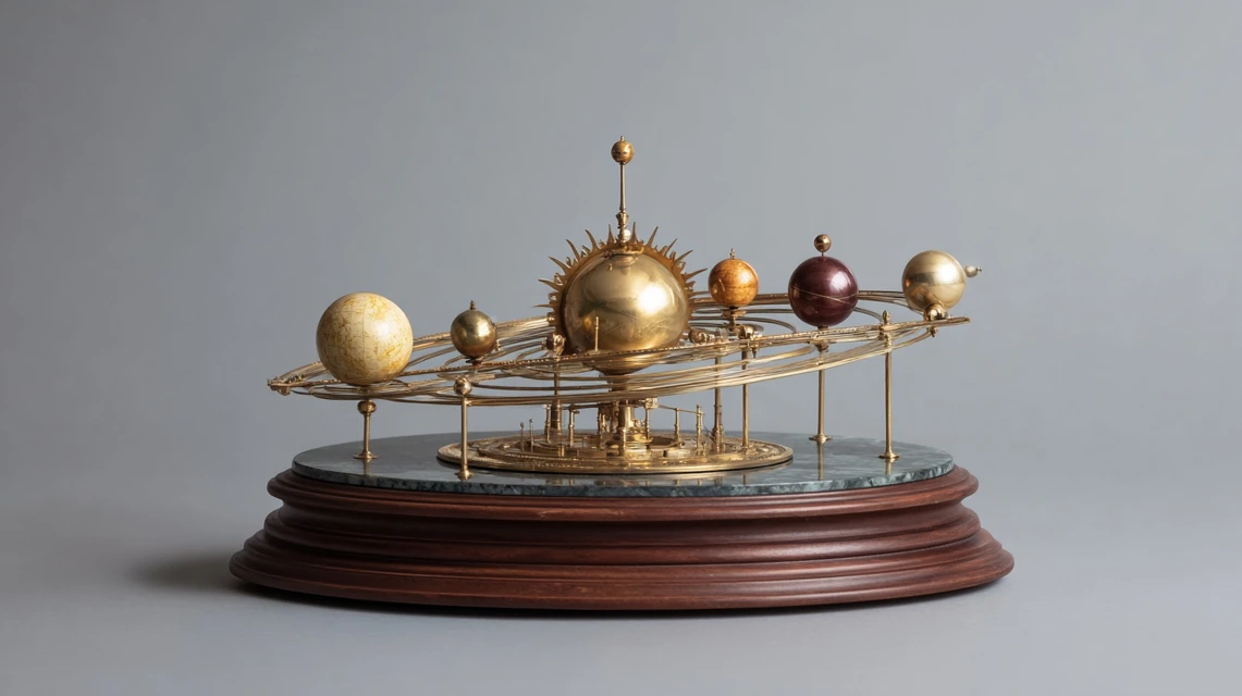 Orrery: Antique Solar System Model