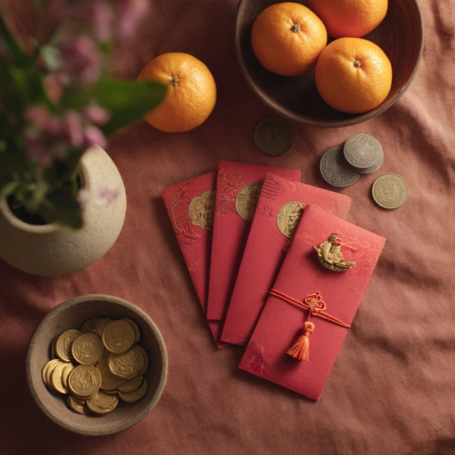 Chinese New Year Still Life Arrangement
